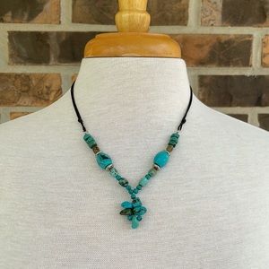 Turquoise Beaded Necklace